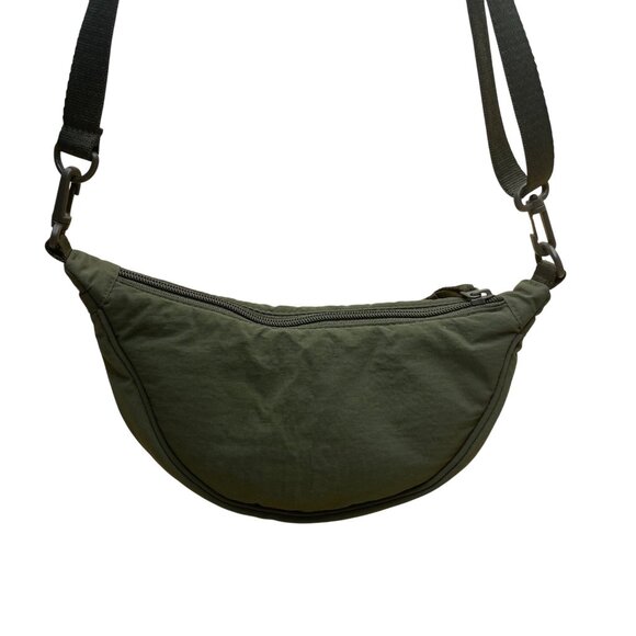 Uniqlo Unisex Olive Mesh Adjustable Strap Everyday Storage Shoulder Bag 2pcs Set - Picture 12 of 16